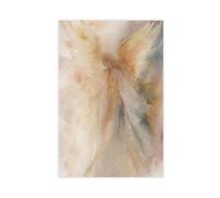 Abstract Guardian Angel Watercolour Painting Canvas Poster Bedroom Decor Landscape Office Room Decor Gift 16x24inch(40x60cm)