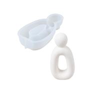 Abstract Human Figure Silicone Candle Moulds for Candle Soap Home Decoration Simple Demolding Epoxy Resin Silicone Mould Body Sculpture