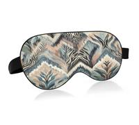 Abstract Ikat Print Sleep Mask Soft Cooling Eye Masks for Sleeping with Elastic Strap Night Blindfold for Women Men Travel