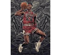 Abstract Jigsaw - Basketball Stars Player 23 Posters - Wall Art Decoration - Family Stress Reduction Games - Puzzles 1000 Pieces - Sk280Zp