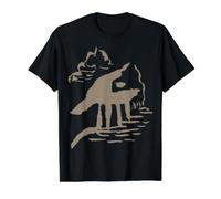Abstract Landscape Architecture - Vintage Ink - Mystical Value Graphic T-Shirt, Men, Black, M