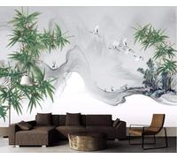 Abstract Landscape Deer Flying Birds Bamboo 3D Wallpaper Luxury Home Dining Decor Paste Sofa Living Room The Wall for Bedroom Mural-430cm×300cm