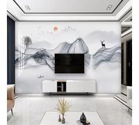 Abstract Landscape Mist Elk Flying Birds 3D Wallpaper Luxury Home Dining Decor Paste Sofa Living Room The Wall for Bedroom Mural-430cm×300cm