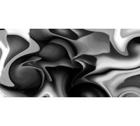 ABSTRACT LARGE CANVAS ART GREY BLACK AND WHITE BOX CANVAS 42 X 20 inches ready to hang