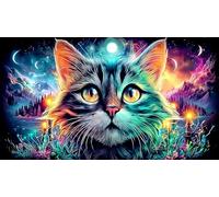 Abstract-Leaf-Pattern 1000 Piece Jigsaw Puzzles Old Kids Birthday Presents Decoration 38x26cm/1000pcs