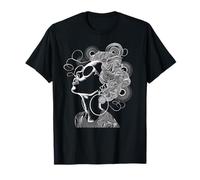 Abstract Line Art Woman Sunglasses Minimalist Fashion Modern T-Shirt