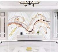 Abstract Lines Mist Flying Birds Marble Like 3D Wallpaper Luxury Home Dining Decor Paste Sofa Living Room The Wall for Bedroom Mural-430cm×300cm