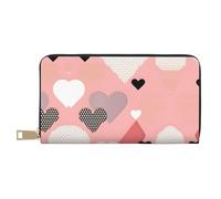 Abstract Love Chart Wallet Hand-Held Coin Purse Fashionable and Versatile Long Can Hold Mobile Phones Coins Keys