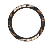 Abstract Marble Stone Print Anti-Slip and Sweat Absorption Steering Wheel Protectorcover for Man Wonman