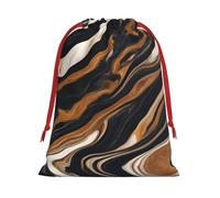 Abstract Marble Stone Print Gift Stylish Bags Holiday Parties Wedding Favors Candy Wrapping Storage Reusable