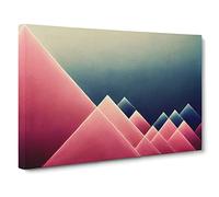 Abstract Minimalism Art Canvas Print | Gallery Wrapped 30mm Frame Wall Art | 30x20 inches | Ready to Hang | Minimalist Abstract Picture | Living Room Bedroom Lounge Office
