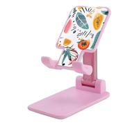 Abstract Minimalist Boho Art Trendy Foldable Cell Phone Holder Universal Adjustable Portable Stand for Travel