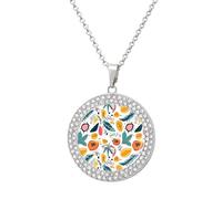 Abstract Minimalist Boho Art Women's Diamond Necklace Shiny Rhinestones Pendant Jewel Necklaces Romantic Trendy