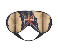 Abstract Mississippi State Flag Map02 Eye Mask for Sleeping, Sleeping Mask Blocking Out Light Perfectly for Women and Men, Soft and Comfortable Blindfold for Travelling