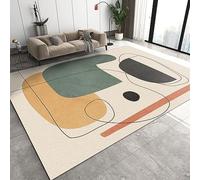 Abstract Modern Mid Century Kids Classroom Rugs, Area Rugs 8x10ft, Stylish Modern Nursery Rugs, Protect Flooring from Scratches and Damages for Decor Teen Boys Room Floor Lounge Nursery