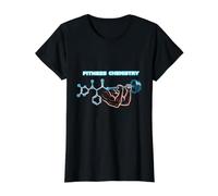 Abstract Molecule Graphic Modern Line Art Design Value Graphic T-Shirt, Women, Black, XS