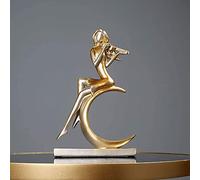 Abstract Moon Goddess Character Creativity Statue Sculpture Figurine Room Decor Resin Crafts Ornament Gifts Personalized Wine Cabinet Villa Living Room Porch Wine Cabinet Decoration (Size : A)