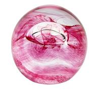 Abstract Mooncrystal Ruby Paperweight