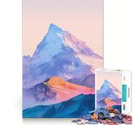 Abstract Mountain Landscape 1000 Piece Jigsaw Puzzle for Adults Mindful Game High Def Print Happy Challenge Thoughtful Gift (50x75cm)