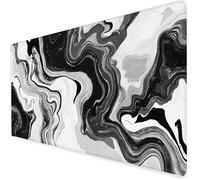 abstract Mouse Mat XXL, 700x400x3mm Gaming Mouse Pad Large white, Office Accessories Desk Mat, Waterproof Non Slip Rubber Base-Smooth Cloth Surface Mousepad, Apply To Office Home Or Gifts For Men A93