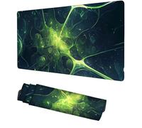 Abstract Mouse Pad Gaming Mat Dreamy Mouse Mat Large, 700x400x3mm Extended Mousemat Gaming Mousepad, Non-Slip Desk Pad, Washable Mousemat, Desk Protector, for Office, Keyboard, Laptop, PC, f-38