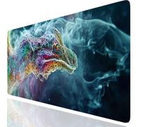 Abstract Mouse Pad Large XXL 700x400x3mm, Landscape Mouse Mat With Stitched Edges, Waterproof Desk Accessories Mousepad Improved Precision And Speed, Desk Mat Non-Slip Rubber Base for Office GKuk-566
