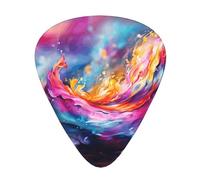 Abstract Music Themed Print12 Professional Guitar Tuner For Guitar, Bass, & Chromatic Tuning Modes