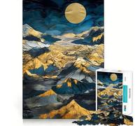 Abstract Nature 1000 Piece Jigsaw Puzzles for Adults Teenagers Recall Boost Tight Cut Real Challenge Art Display (38x26cm)
