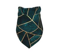 Abstract Nature Emerald Green,Bib Scarf Triangle Hood Adjustable Pet Scarf Washable Hood Suitable for Small, Medium and Large Dogs and Cats