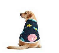 Abstract Night Sky Dog Shirt for Large & Medium Dogs - Mesh Breathable Pet T-Shirts, Perfect for Daily Wear and Special Occasions