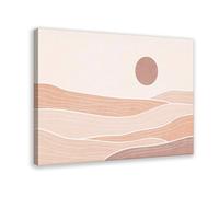 Abstract Ocean Print Canvas Poster Bedroom Decor Landscape Office Room Decor Gift 16x24inch(40x60cm)