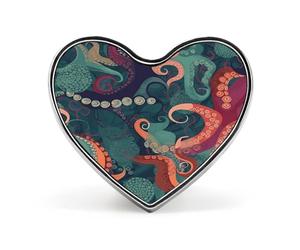 Abstract Octopus Button Pin Design Your Own Personalized Pin Cute Button Badge Exquisite Heart Badge Fashion Brooch Metal Decorative Lapel Pins for Hat Clothes Backpack