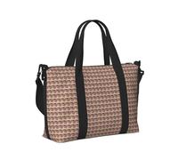 Abstract Ohio State Flag MAP 01 Print Travel Hand Bag Foldable Weekend Getaways Gym Sports Trip Daily Use Camping Tote