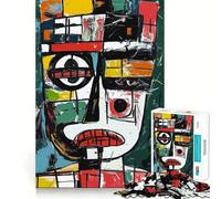 Abstract Original Portrait Jigsaw Puzzles for Adults1000 Pieces DownTime Game Calm Daily Fun Challenge Nice Art (50x75cm)