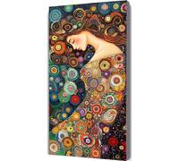 Abstract Paint by Numbers for Adults 50x100cm,Woman Painting by Numbers Kits Children Beginner, DIY Canvas Adult Crafts Oil Painting with Paint Brushes Acrylic Pigment Drawing Paintwork Framed LE-729