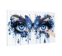 Abstract Paint by Numbers for Adults Beginner, Adult Paint by Numbers Modern, Painting by Number on Canvas, Oil Painting Arts and Crafts for Room Decor, Gifts for Women, Without Frame 110x50cm B-31