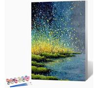 Abstract Paint by Numbers for Adults, Landscape Adult Paint by Numbers Canvas Kits, Hobbies for Adults Women, DIY Color Oil Painting Acrylic Painting for Beginners, Gifts, Decor 20x26 inch -WX251076