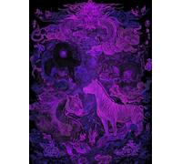 Abstract Paint by Numbers for Adults, Landscape Painting by Number Canvas Kits Without Frame, Easy DIY Acrylic Painting for Kids Beginners, Home Wall Decor, Gifts for Women, 70x100 cm/28x40 inch-#518k