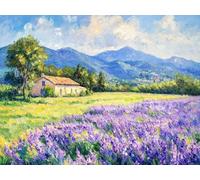 Abstract Paint by Numbers for Adults, Landscape Painting by Number Canvas Kits Without Frame, Easy DIY Acrylic Painting for Kids Beginners, Home Wall Decor, Gifts for Women, 50x70 cm/20x28 inch-#736k