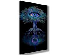 Abstract Paint by Numbers for Children Beginners,Painting by Numbers for Kids 6-12,Easy DIY Color Canvas Oil Painting Kits with Acrylic Paint Brushes for Home Room Decor,40x80inch Tree,Frameless,926-W