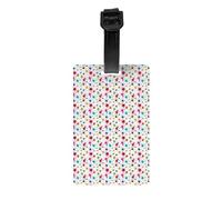 Abstract Paint Splashes Print Versatile Luggage Tags for Suitcases Labels Set Easy to Identify Travel Daily Use