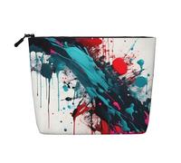 Abstract Paint Splashes Versatile Travel Toiletry Bag Makeup Bag, Perfect for Daily Use and Business Trips