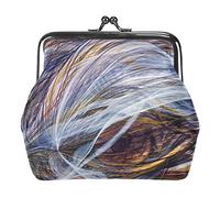 Abstract Painting awe-Inspiring Visions of a Victorian Coin Purse Wallet Bag Change Pouch Gifts for Women Kids Girls Key Holder