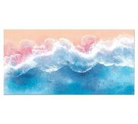 Abstract Painting by Numbers for Adults Beach Paint by Number Kits for Children Sip and Paint Kit for Adults DIY Painted Mini Paintings by Numbers Kids Acrylic Pigment 14x28in Without Frame u-543