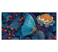 Abstract Painting by Numbers for Adults Butterfly Paint by Number Kits for Children Sip and Paint Kit for Adults DIY Painted Mini Paintings by Numbers Kids Acrylic Pigment 14x28in Without Frame u-639