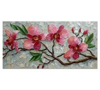 Abstract Painting by Numbers for Adults Flower Paint by Number Kits for Children Sip and Paint Kit for Adults DIY Painted Mini Paintings by Numbers Kids Acrylic Pigment 14x28in Without Frame u-783