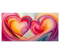 Abstract Painting by Numbers for Adults Love Paint by Number Kits for Children Sip and Paint Kit for Adults DIY Painted Mini Paintings by Numbers Kids with Acrylic Pigment 31x63in Without Frame u-142