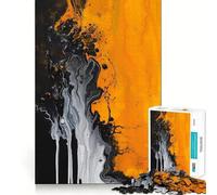 Abstract Painting Jigsaw Puzzles for Adults1000 Pieces DownTime Game Calm Daily Fun Challenge Nice Art (38x26cm)