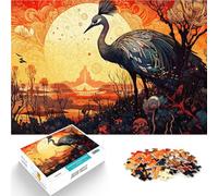 Abstract painting of a peacock1000 Piece Jigsaw Puzzles for Adults Brain Teaser For for is ideal as a gift for the whole family 38x26cm