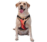 Abstract Pangolin Dog Harness For Small, Medium, And Large Dogs – Reflective Straps, Adjustable Fit With Quick-Release Buckles